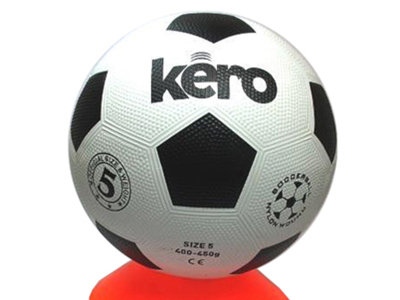 Foto de BALÓN KERO SONORO FÚTBOL GOMA